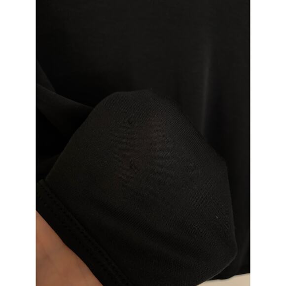 Patagonia Capilene Shirt Womens Medium Lightweight Zip-Neck Black Base Layer VTG - Picture 4 of 5